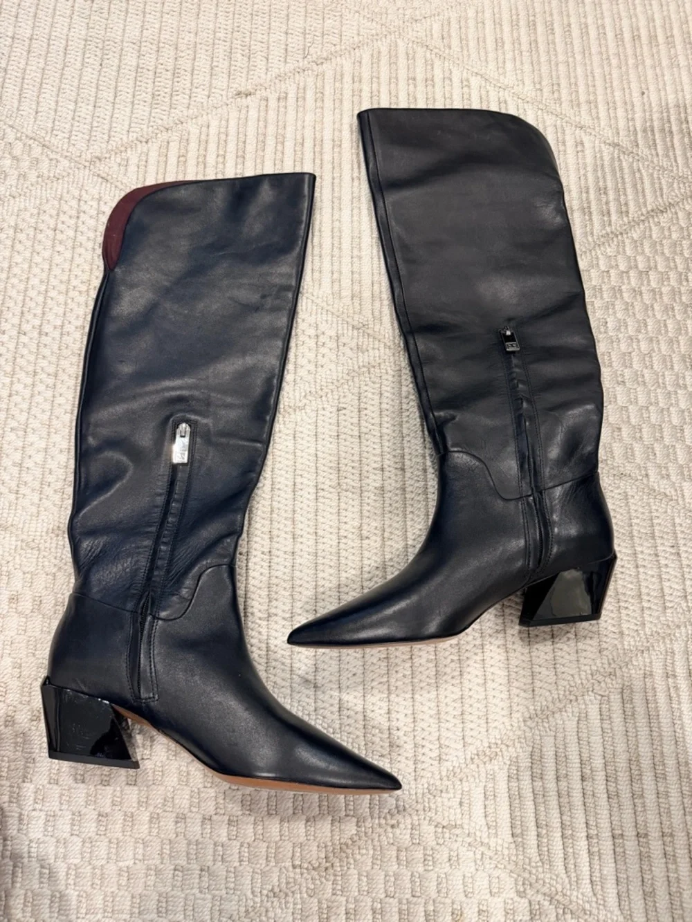 Anthropology Sarto Gwyn Pointed Toe Over the Knee Boots